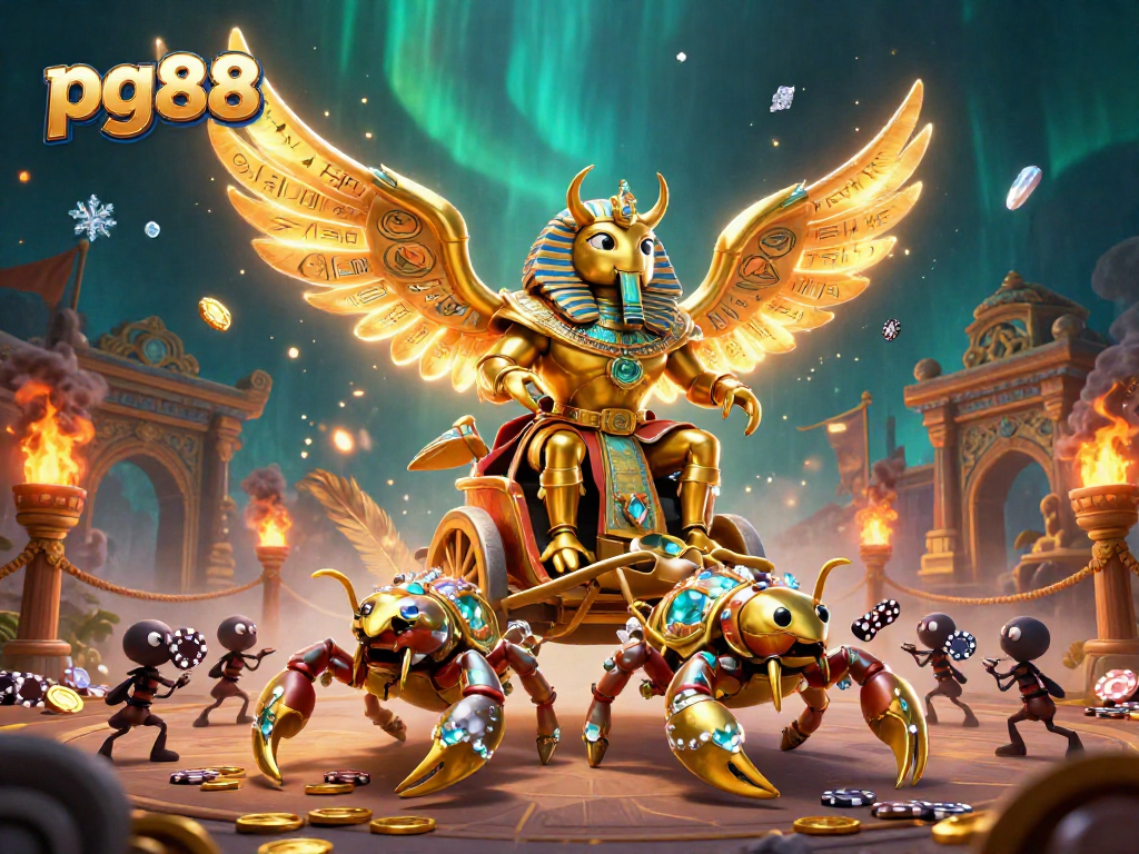 Experience thrilling gameplay at pg88 with vibrant casino elements and unique characters in action.